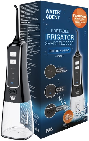 Ирригатор WATERDENT V300 Smart Flosser 4605370018165