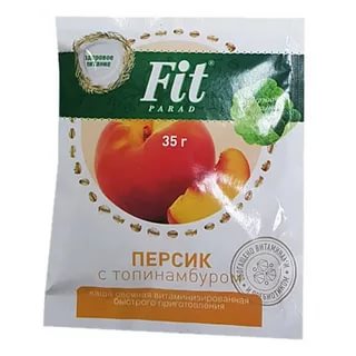 Fit Parad Каша овсяная  персикс топинамбуром 35,0