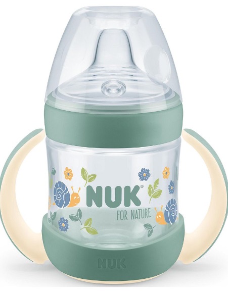 Бутылочка Пластиковая NUK For Nature 150 мл арт.10215369 Соска Силиконовая
