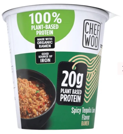 Лапша Ramen со вкусом Текилы и Лайма Chef Woo 71г