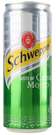 SCHWEPPES Mojito 0.33л Напиток безалкогольный газированный