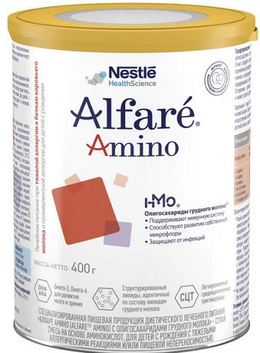 Alfare Amino HMO 400г c олигосахаридами грудного молока Nestle