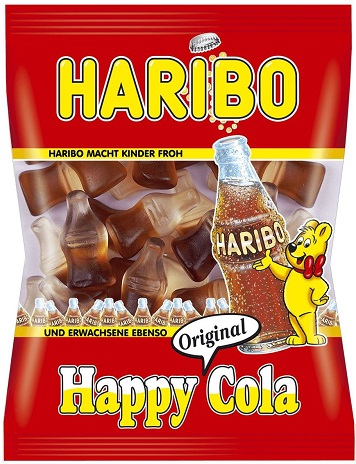 Haribo Happy-Cola Жевательный мармелад 80г
