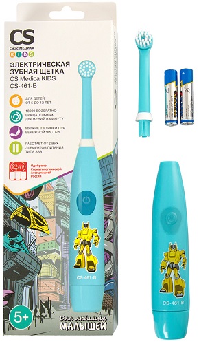 Зубная щетка Электрическая CS Medica Kids CS-461-B