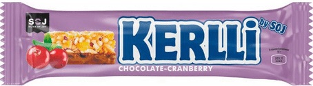 KERNEL Батончик Клюква в молочном шоколаде 50г SOJ