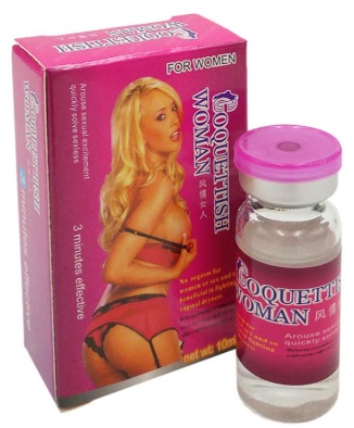 Возбуждающие капли Coquettish Woman 3 minutes 10мл