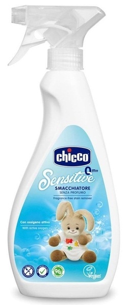 CHICCO Спрей-пятновыводитель 500 мл без запахов с активным кислородом 0м+