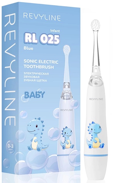 Зубная щетка Электрическая Детская REVYLINE RL025 Infant ( 9110 ) голубая 