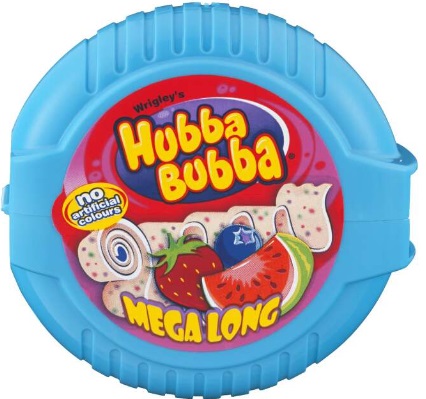 Жевательная резинка в рулетке Хубба-Бубба Hubba Bubba Triple Mix