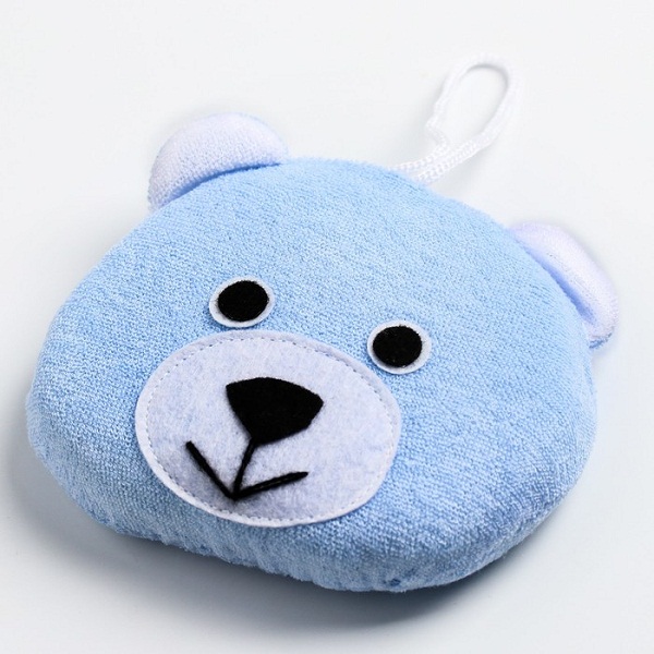 Губка для купания малыша ROXY KIDS RBS-004 Мишка ( махровый )