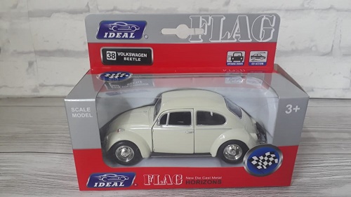 IDEAL арт.036024 Volkswagen Beetle игрушка машинка цв.в асс.