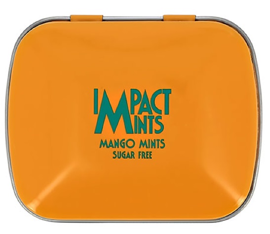 Освежающее драже Impact Mints со вкусом Манго без сахара 14 г