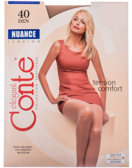 CONTE Колготки 40 den Elegant Nuance Natural 3