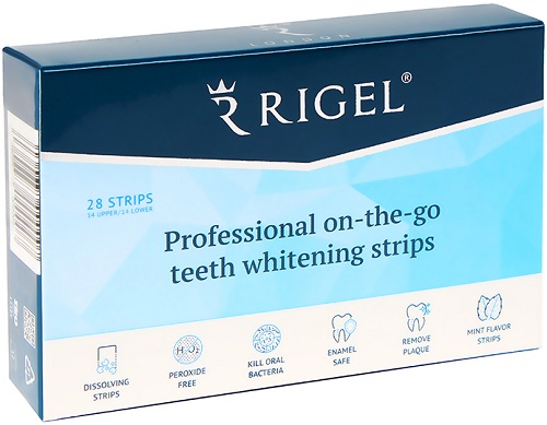 Полоски Отбеливающие для зубов RIGEL 28шт