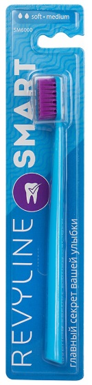 Зубная щетка REVYLINE SM6000 Smart средняя ( 6935 ) голубой
