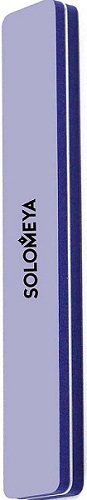 Пилочка маникюрная SOLOMEYA Шлифовщик Фиолетовый 80/80 грит #