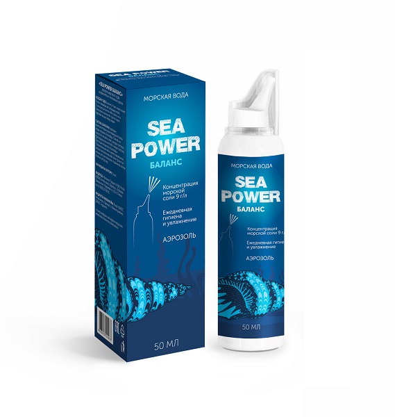 Sea power баланс аэрозоль 9г/л 50мл