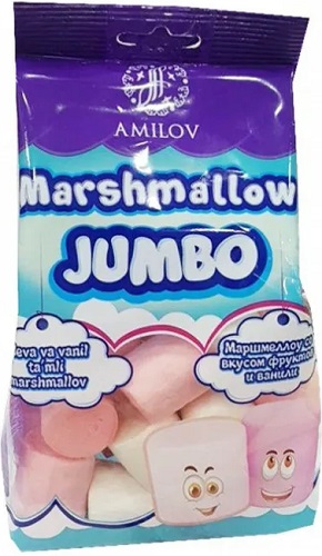 Конфеты неглазир. сбивные Marshmallow Jumbo 100г
