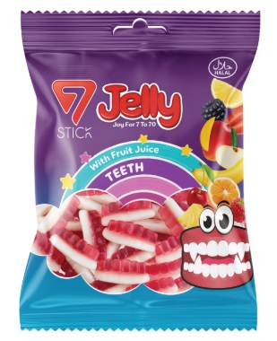 Мармелад Жевательный Jelly Stick Teeth 80 гр