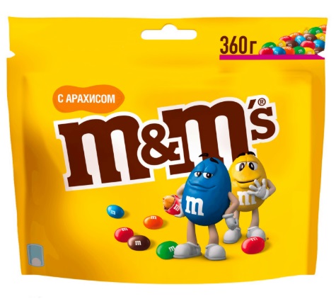 Конфеты M&M's с Арахисом 360г