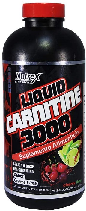 Nutrex Liquid Carnitine 3000 Вишня Лайм 480 мл 857268005403