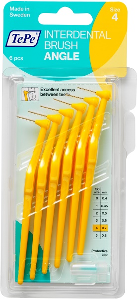 Ершики Межзубные TePe Angle size 4 ( 6 шт )