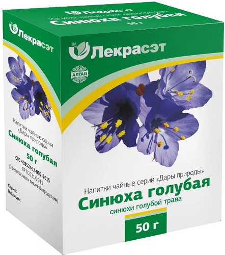 Лекрасэт Синюха голубая трава 50г