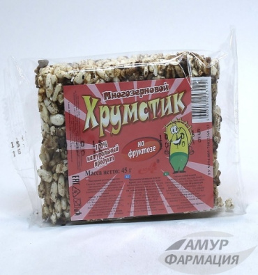 Хрумстик Многозерновый с фруктозой 30г