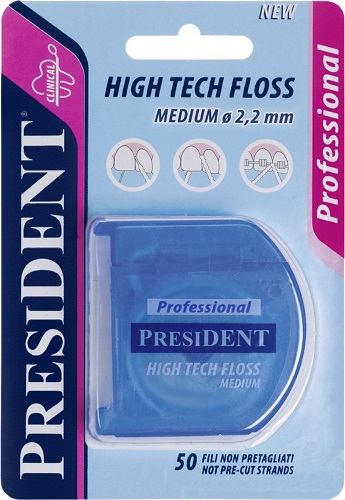 Зубная нить PRESIDENT Professional High Tech Floss Medium 2.2 мм