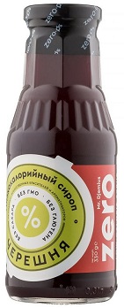 Zero Сироп Черешня 330г низкокалорийный без сахара