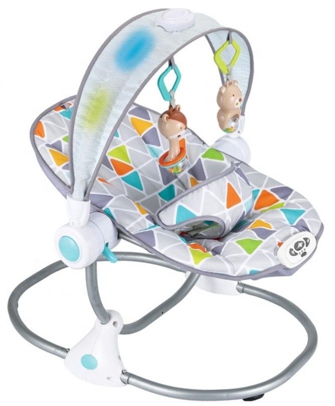 Шезлонг KONIG KIDS Кресло-качалка Light up N Sooth Seat