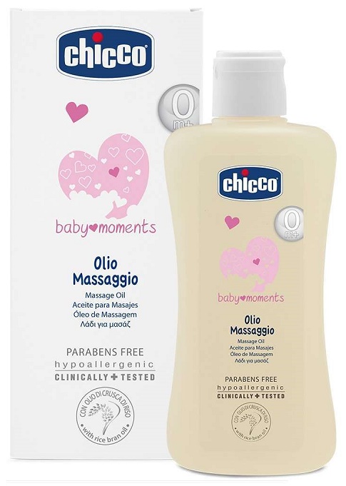 CHICCO Массажное Масло 200 мл Baby moments