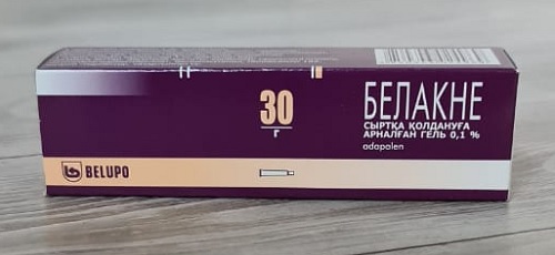 Белакне гель 0,1% 30 г ( адапален )