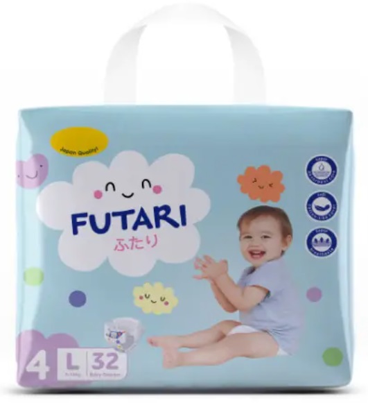 Подгузники для детей FUTARI L32 ( 9-13кг ) 32шт