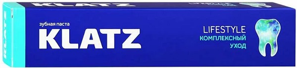Зубная паста KLATZ Lifestyle Комплексный уход 75 мл