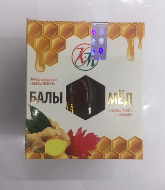 ПК Кызылмай Мёд с Имбирем  225г