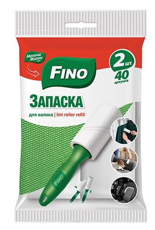 Запасной блок Fino к ролику для чистки одежды 40 листов 2 шт