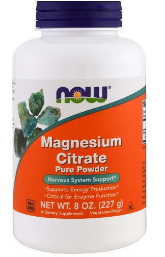 Now foods Magnesium Citrate 227г порошок / Магния Цитрат
