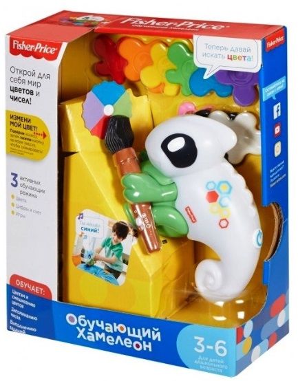FISHER-PRICE 36m+ Игрушка Обучающий Хамелеон арт.FCH23