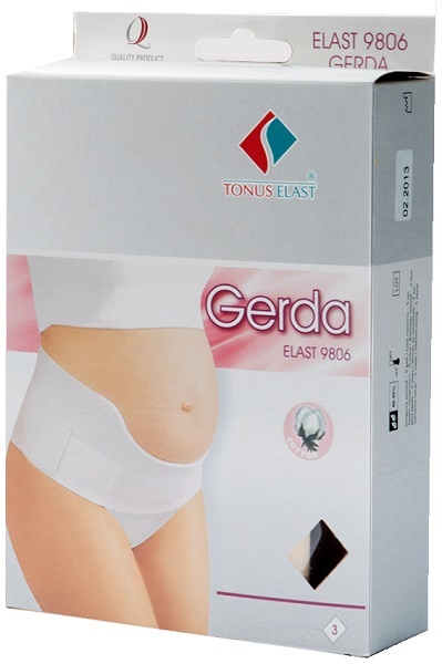 Бандаж дородовой Герда №3 M-XL 100-120 см TONUS ELAST Gerda 9806 AIR