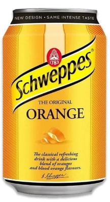 Напиток газированный SCHWEPPES Orange 330мл ж/б