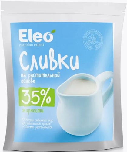 Сливки растительные 150г Eleo