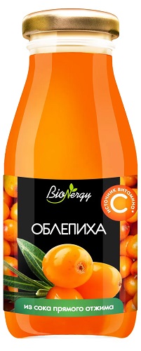 BioNergy Нектар Облепиха 200мл стекло САВА