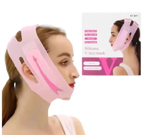 Маска подтягивающая для лица Silicone Perfect V Lifting Face Mask XC-801