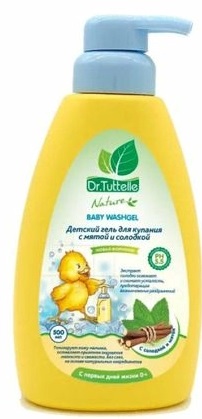 Dr TUTTELLE гель для купания с Мятой и Солодкой 500 мл