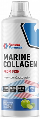 Fitness Formula Морской Коллаген 1000мл. Яблоко-лайм  &