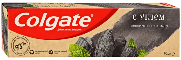 Зубная паста COLGATE Уголь Naturals 75 мл