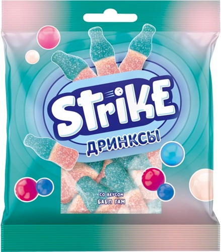 КрутФрут Мармелад жевательный  Strike Дринксы 70г