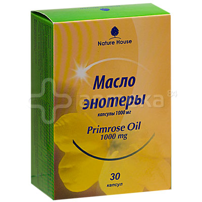 Nature House Масло энотеры 1000 мг № 30 капсул
