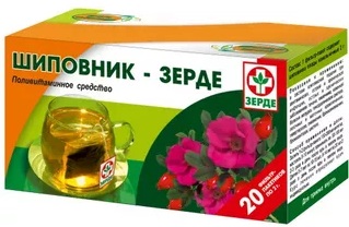 Зерде Шиповник фиточай 2,0 № 20пак